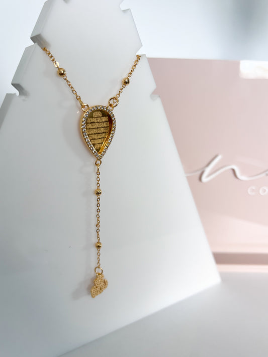 Ayatul Kursi Teardrop Necklace