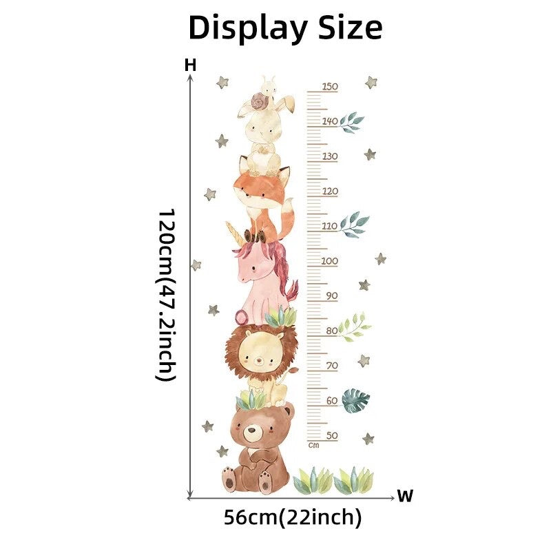 Animals growth chart